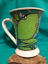 Signatures Housewares Inc Cup Mug with artwork by Ursula Dodge &quot;Frogs&quot; - £13.65 GBP