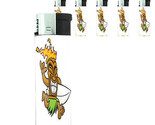 Tiki Statues D3 Lighters Set of 5 Electronic Refillable Butane Polynesian  - $15.79