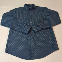 George Classic Fit Button-Down Collar Mens Blue Shirt Long Sleeve Size S... - €9,54 EUR