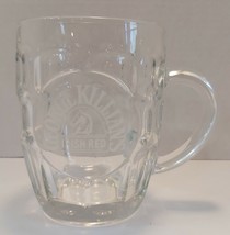 5&quot; George Killians Irish Red Premium Lager 16oz Thumbprint Glass W/Handle - £9.31 GBP