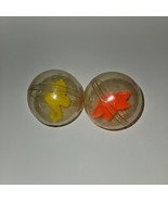 2 VTG Playskool Ball Lot Sensory Clear Ocean Sea Orange Starfish Yellow ... - $24.70