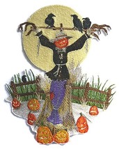 BeyondVision Custom and Unique Happy Halloween [ Spooky Scarecrow ] Embroidered  - £24.29 GBP