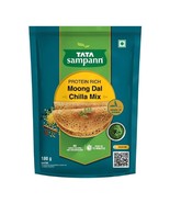 Tata Sampann Protein Rich Moong Dal Chilla Mix, Instant Ready to Cook Mi... - £13.23 GBP