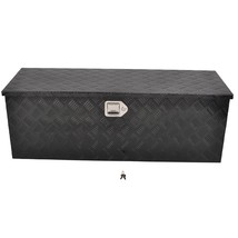 MT018020 Aluminum  Tool Box Black foot 44"* 15"* 15", pattern 5, single lock, do - $521.43 CAD