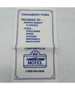 Vintage American Motel Convenience Towel - $17.81