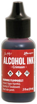 Ranger Tim Holtz Alcohol Ink .5oz Crimson - £14.37 GBP