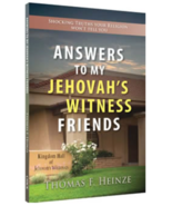 ANSWERS TO MY JEHOVAH&#39;S WITNESS FRIENDS | THOMAS F HEINZE | CHICK PUBLIC... - £6.59 GBP