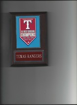Texas Rangers World Series Champs Plaque Baseball Mlb - £3.93 GBP