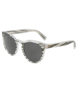 Dolce & Gabbana DG 4285 3050/87 Sunglasses Striped Black/Dark Gray Lens - $170.00