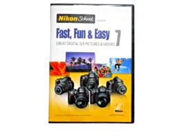 Nikon School presents Fast, Fun &amp; Easy Great Digital SLR Pictures &amp; Movies DVD&#39;s - £7.90 GBP