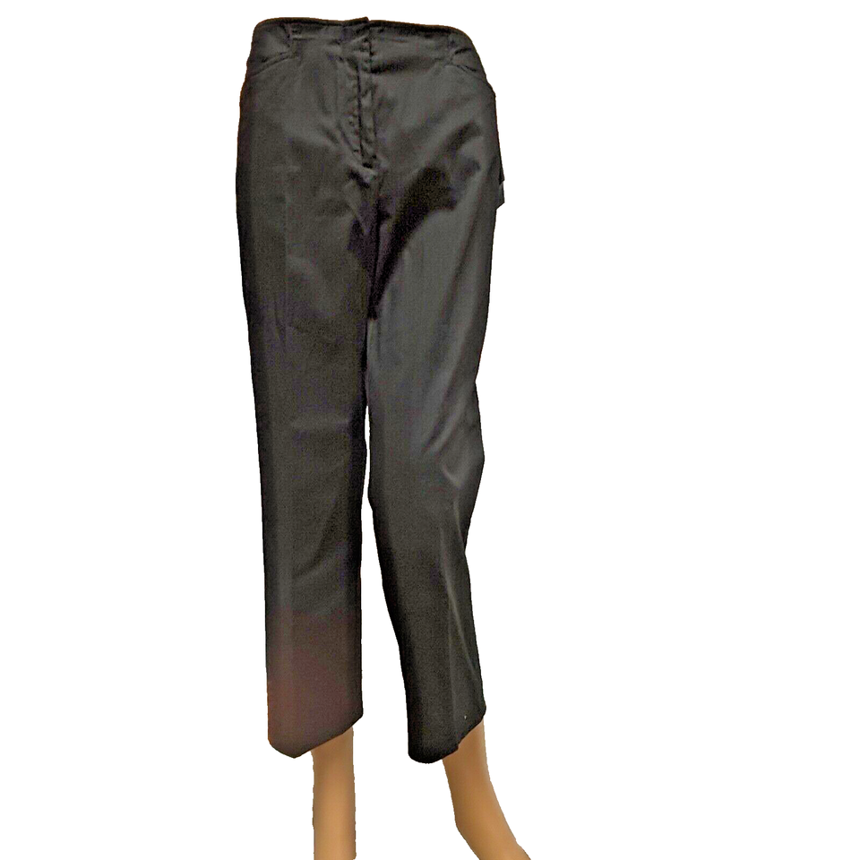 Vintage JH. Collections ladies 4P Black cropped pants - $27.75