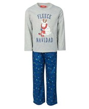 Family Pj&#39;s Matching Kids Navidad Pajama Set, Holiday Light, 4-5 - £8.26 GBP