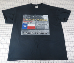 Mario Flores Almost Famous Album Cover T-Shirt Size XL San Antonio TX Country - £20.99 GBP