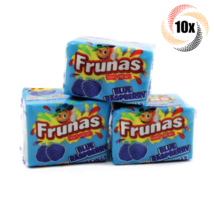 10x Packs Frunas Fruit Chews Blue Raspberry | 4 Chews Per Pack | Fast Shipping - £5.69 GBP