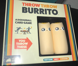 Throw Throw Burrito by Exploding Kittens - A Dodgeball Card Game BRAND NEW - £9.59 GBP