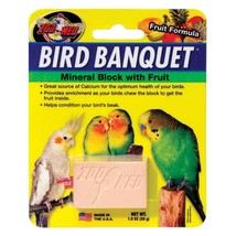 Bird Banquet Mineral Block - Fruit Formula - 1 oz - £5.01 GBP