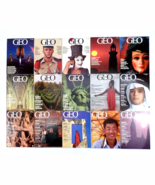 Lot of 15 GEO Magazine 1983 &#39;84 &#39;85 Kudo Cycle Alps Marcel Marceau Baja ... - $40.55 CAD