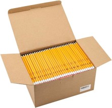 Madisi 2 Hb Wood-Cased Pencils, Bulk Pack, 576 Per Box, Pre-Sharpened, Yellow. - £41.49 GBP