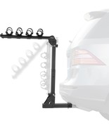 Fits Suv, Truck, Rv, And Car. Vevor Hitch Mount Bike Rack, 4-Bike Carrie... - $114.39