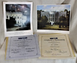 1996 and 1999 Presidential Commemorative Prints - $24.75