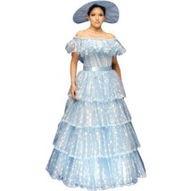 Southern Belle Blue Dress - £263.77 GBP