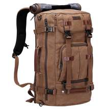 FR Fashion Co. 22&quot; Men&#39;s Canvas Laptop Backpack - £100.06 GBP