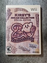 Kirby&#39;s Dream Collection Special Edition (Nintendo Wii, 2012) NO MANUAL Tested - £38.79 GBP