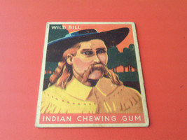1933 - 40 Goudey Gum &quot; Wild Bill &quot; # 59 From 96 Card Set !! - £58.83 GBP