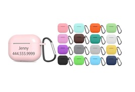 2 Sets Silicone Charging Case for Apple AirPods 3rd Generation  + Keychain - £5.52 GBP+