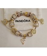 Stunning Crystal Sea/Ocean - Sun, Dolphin, - Authentic Pandora Bracelet ... - £114.02 GBP