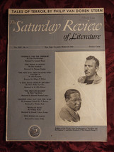 SATURDAY REVIEW Magazine March 14 1942 John Steinbeck Lion Feuchtwanger - £9.25 GBP