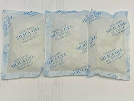 4 Pack Of 25 Gram Silica Gel Moisture Free Absorber Dehumidifier Pack Bag - $15.99