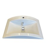 Disegno Ceramica 27&quot; Lavabo Light Convex Designer Washbasin sink Made in... - $678.88 CAD