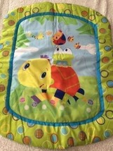 Bright Starts Green Blue Red Yellow Purple Circles Bees Turtle Baby Play... - $7.35