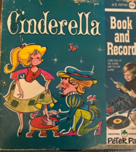 1942 Cinderella Book And Record Peter Pan 45 RPM Mulder &amp; Zoon - £4.80 GBP