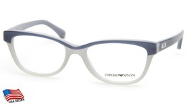 New Emporio Armani Ea 3015 5109 Blue Grey Eyeglasses Frame 51-17-140 B35mm - £50.75 GBP