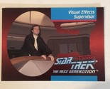 Star Trek Next Generation Trading Card #BTS9 Visual Effects Robert Legato - $1.97