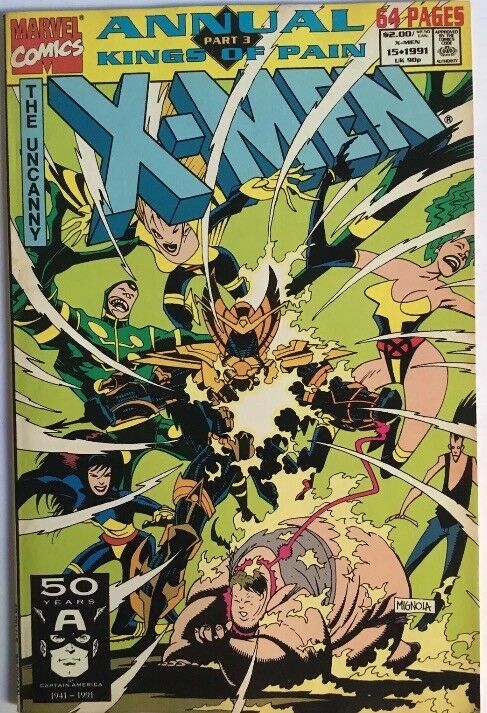 Primary image for Vintage The Uncanny X-Men Annual Comic #15 August 1991 Marvel