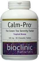 NEW Bioclinic Calm Pro Chewable The Green Tea Serenity Factor Tablets 90... - £28.19 GBP