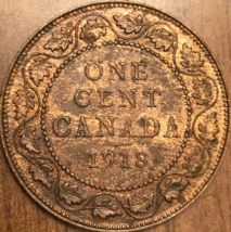1918 Canada Large Cent Penny - £3.46 GBP