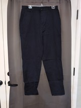 DOCKERS Women’s PANTS SIZE 16 LONG Navy Blue INSEAM 31 - $16.25 CAD