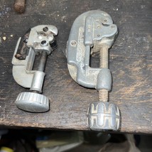 Vintage Rigid No. 15 &amp; General No. 120 Pipe &amp; Tube Cutters Made in USA - $22.95
