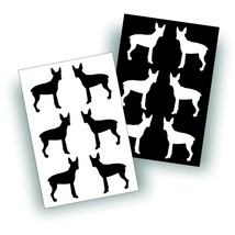 12X Miniature Pinscher Dog Vinyl Decal Sticker for Car Truck Windshield,... - £10.83 GBP