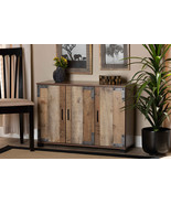 Tomasso Farmhouse Rustic 2-Door Shoe Cabinet - $3,534.24 MXN