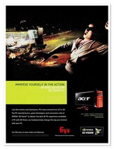 Print Ad NVIDIA 3D Vision Stereoscopic Gaming Kit 2011 Magazine Advertis... - $10.64 CAD