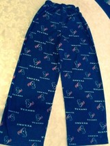 NFL Team Apparel Size 8 Small Houston Texans football pajamas sleepwear ... - $13.99