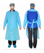 CPE 35 GSM Level 3 Disposable, Isolation Gowns with loop 20/60/100 For a... - $42.56+