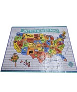 USA Map Puzzle for Kids 120 Pc | Educational Geography Jigsaw Learning Toy - $200.54 MXN