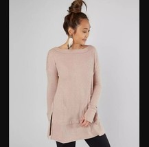 Free People We The Free Women&#39;s North Shore Thermal Tunic Top Size Small... - $499.26 MXN