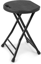 Folding Stool With Handle, Folding Chair,Folding Bar Stool With, 13&quot;×11.... - $46.97